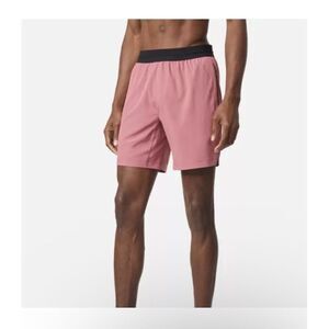 Rhone Mens 7" Mako Tech Athletic‎ Gym Shorts Red Moscato Size 2XL NWT Unlined